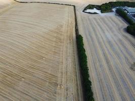 Agricultural Farms and Working Machines at Dunstable Downs England photo