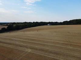 Agricultural Farms and Working Machines at Dunstable Downs England photo
