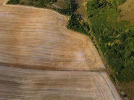 Agricultural Farms and Working Machines at Dunstable Downs England photo