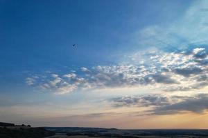 Dramatic Clouds and Sky at Dunstable Downs of England UK photo