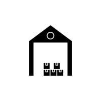 warehouse icon vector for website symbol icon presentation