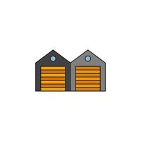 warehouse icon vector for website symbol icon presentation