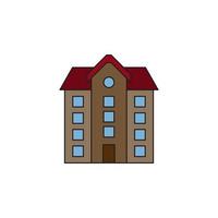 school building vector for website symbol icon presentation