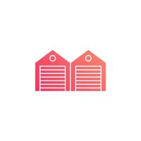 warehouse icon vector for website symbol icon presentation