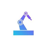 robotic porcess automation vector for website symbol icon presentation