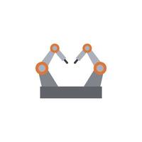 robotic porcess automation vector for website symbol icon presentation