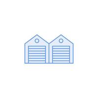 warehouse icon vector for website symbol icon presentation