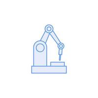 robotic porcess automation vector for website symbol icon presentation