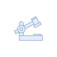 robotic machine vector for website symbol icon presentation