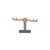 robotic machine scale vector for website symbol icon presentation