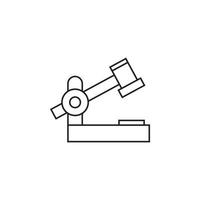 robotic machine vector for website symbol icon presentation