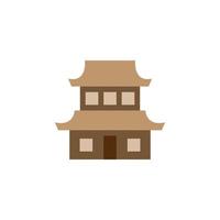 Traditional house vector for website symbol icon presentation
