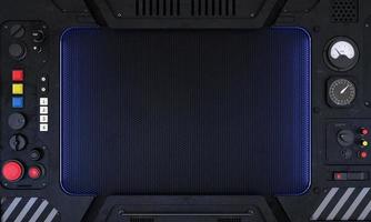 Futuristic Tablet Device, console device, control panel, Sci-Fi Background photo