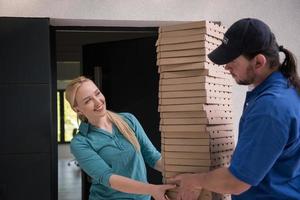 Pizza Delivery Man photo