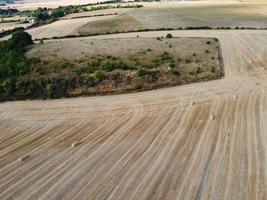 Agricultural Farms and Working Machines at Dunstable Downs England photo