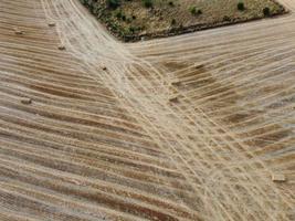 Agricultural Farms and Working Machines at Dunstable Downs England photo