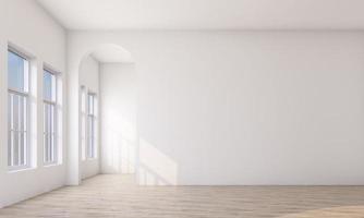 geometric shape memphis style minimal style on pastel color 3d rendering photo