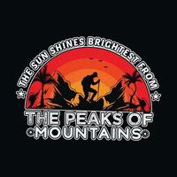 Mountain Tshirt Design vector