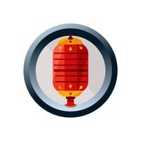 Chinese new year icon vector