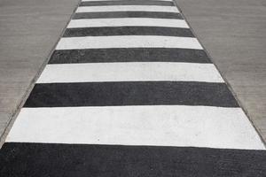 Black and white Crosswalk photo