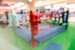 Boxing ring blur background photo