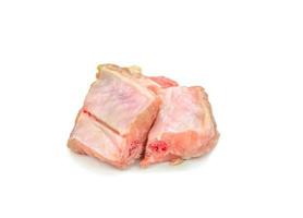 raw pork ribs on background photo