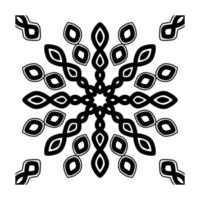 Mandala Pattern Digital Paper vector