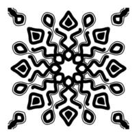 Mandala Pattern Digital Paper vector