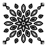Mandala Pattern Digital Paper vector