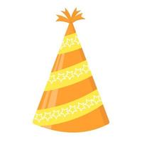 Party hat set isolated on a white.   Vector illustration