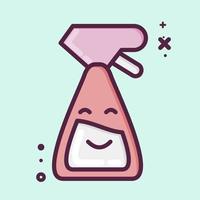 Icon Spray Bottle. suitable for Garden symbol. MBE style. simple design editable. design template vector. simple illustration vector