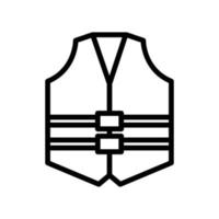 Construction vest icon. icon related to construction, labor day. Line icon style. Simple design editable vector