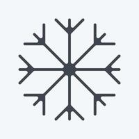 Icon Snow Proof. suitable for sportswear symbol. glyph style. simple design editable. design template vector. simple illustration vector