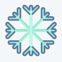 Icon Snow Proof. suitable for sportswear symbol. doodle style. simple design editable. design template vector. simple illustration vector