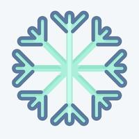 icono a prueba de nieve. adecuado para el símbolo de ropa deportiva. estilo garabato. diseño simple editable. vector de plantilla de diseño. ilustración sencilla