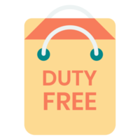 Vacation icon isolated on transparent background png