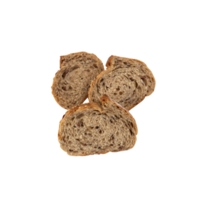 Multigrain bread cutout, Png file