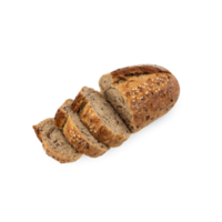 Multigrain bread cutout, Png file