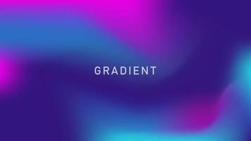 Colorful gradient background. Banner template collection. vector