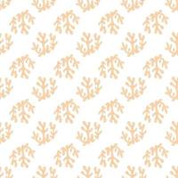 seamless pattern with corals. Background with corals . Flat colorful vector illustration.