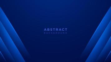 Abstract dark blue background Futuristic technology vector