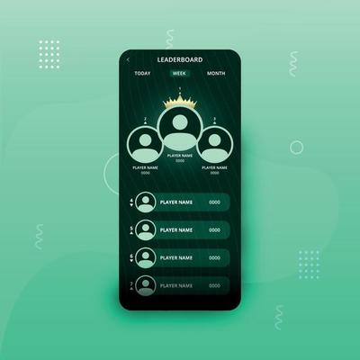 Leaderboard App UI