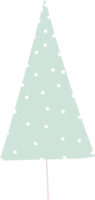 doodle de desenho de árvore de natal png