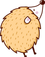 Porcupine Cartoon cute for kids png