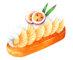 Dessert bakery watercolor png