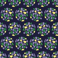 Abstract trendy multicolored pattern. Design for print, textile, packaging, wrapping paper, wallpaper. vector