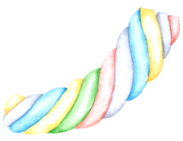 Marshmello-Aquarell-Handfarbe png