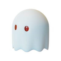 Élément 3d fantôme d'halloween png