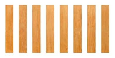 plank signage, wooden plank light brown isolated on white, wood board  various types horizontal, empty planks