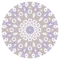 ornement de motif de mandala de forme ronde png